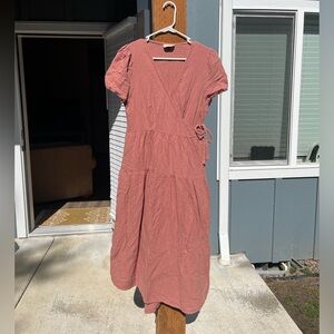 Target Mauve Wrap Dress